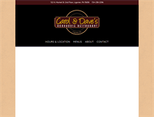 Tablet Screenshot of carolanddavesroadhouse.com